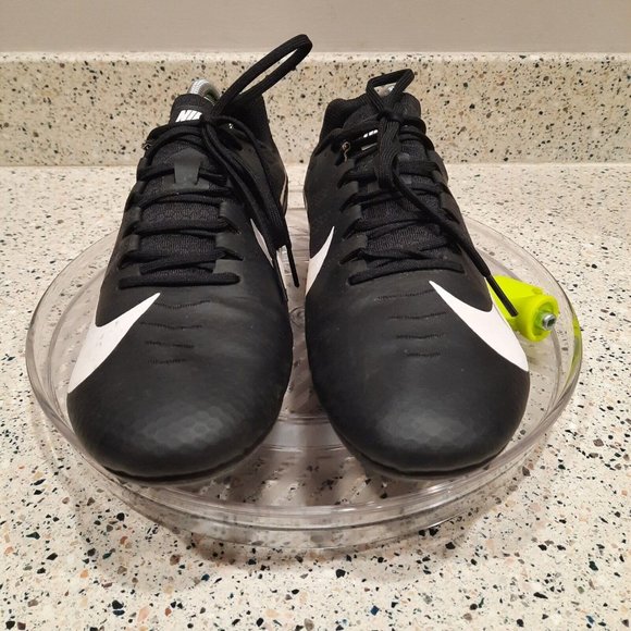 Nike Zoom Rival S 10.5 Mens Shoes Black Track 907564-001 Sprint Cleats - Picture 1 of 7